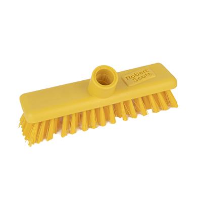Picture of 23cm Washable Deck Scrub HEAD ONLY Yellow (1)