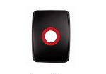 Picture of 60L Recycling Dolly Bin HOLTED LID  RED  (1)