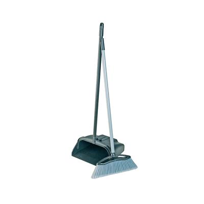 Picture of Heavy Duty Lobby Dustpan And Brush Black