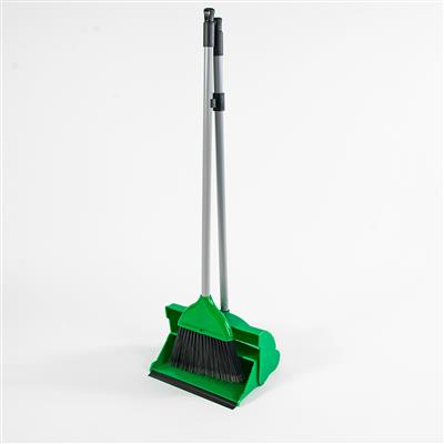 Picture of Lobby Dustpan & Brush Set With Cover GREEN