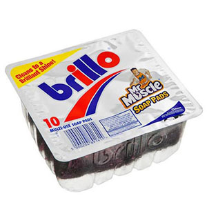 Picture of Brillo Soap Filled Pads 10 Pack 186 gram
