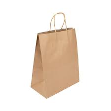 Picture of Kraft Brown S/Medium Twist Handle Bag   24x11x31cm   200/case