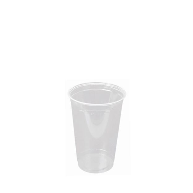 Picture of Half Pint  PET Clear Tumbler, 10 oz to fill line & 12oz to top  1250pk