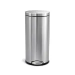 Picture of SimpleHuman 55L S/St Round Bin Swing Top Lid