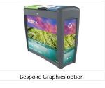 Picture of Evolution City QUAD Bin1074x956x430cm - 4 compartment