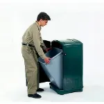 Picture of RubberMaid Landmark Classic Litter Bin – 189L  Black