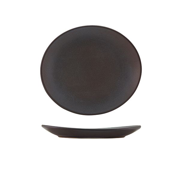 Picture of Terra Stoneware Antigo Oval Plate 21x19cm