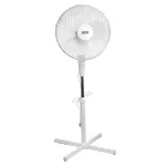 Picture of Jegs 16 Inch Floor Standing 45W Oscillating Pedestal Fan 3 Speed Air Cool White