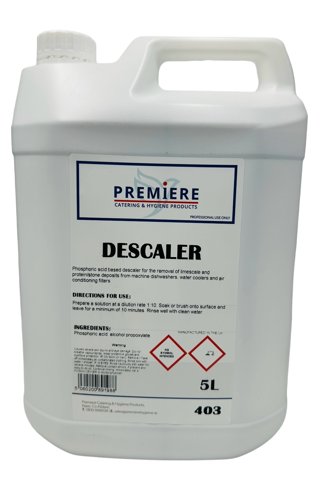 Picture of Kitchenmaster 403  Descaler Lime Remover  5L