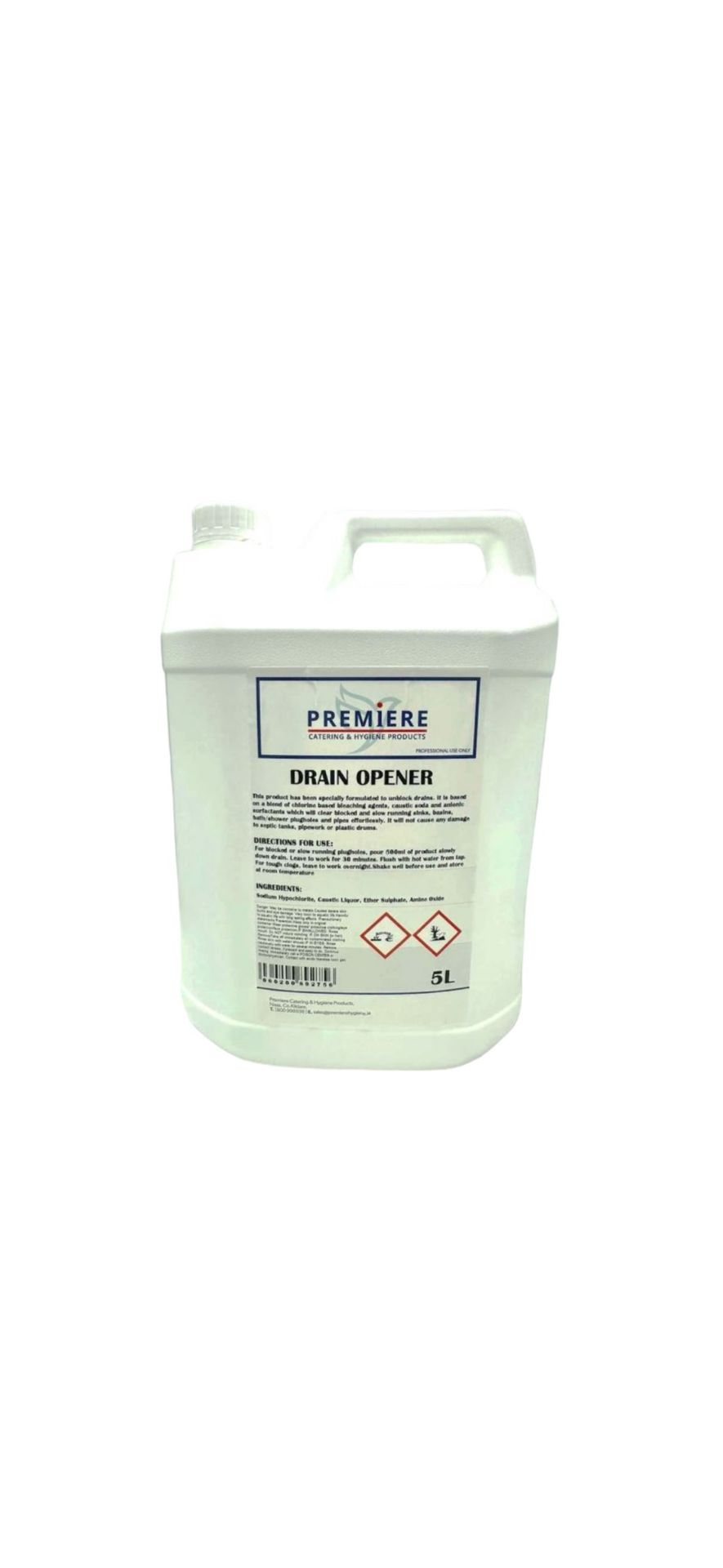 Picture of Drain Opener, Indoor use. Unblocker 5L.