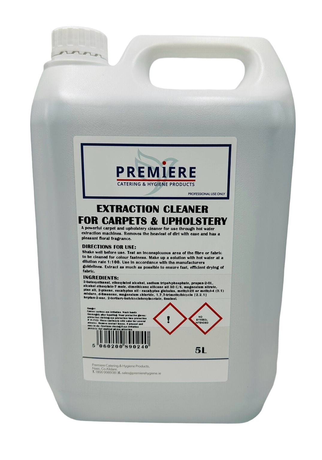 Picture of Extraction Cleaner For Carpet & Upholstery 5L