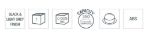 Picture of Lucart L-ONE COUNTER MODEL - Dispenser for interfolded napkins  - Not available until further notice