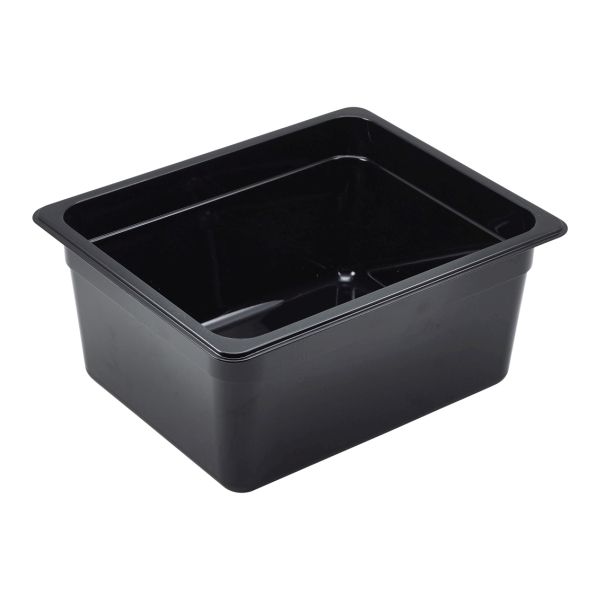 Picture of Black Polycarb Gastro Pan 1/2 150mm
