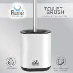 Picture of René 3 in1 Stainless Steel, Flexible Toilet Brush & Holder