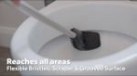 Picture of René 3 in1 Stainless Steel, Flexible Toilet Brush & Holder