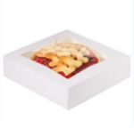 Picture of 23x23x5cm Apple Pie Box With Window 100pk