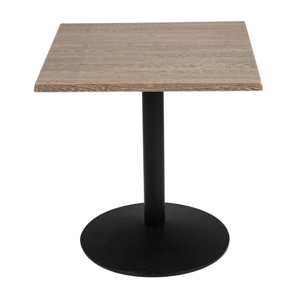 Picture of Bolero Pre-Drilled Square Table Top Wenge Grain 700mm