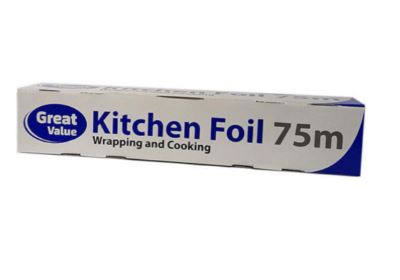 Picture of Great Value Kitch Tin Foil 12"  300mmx75m (1)