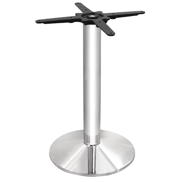 Picture of Bolero Round Tulip Table Base Chrome 720(H)x 430(Ø)mm.