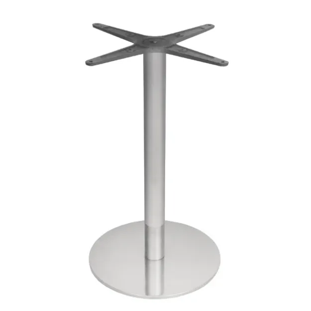 Picture of Bolero Stainless Steel Round Table Base 680(H) x 400(Ø)mm | Stainless steel (Not highly polished)