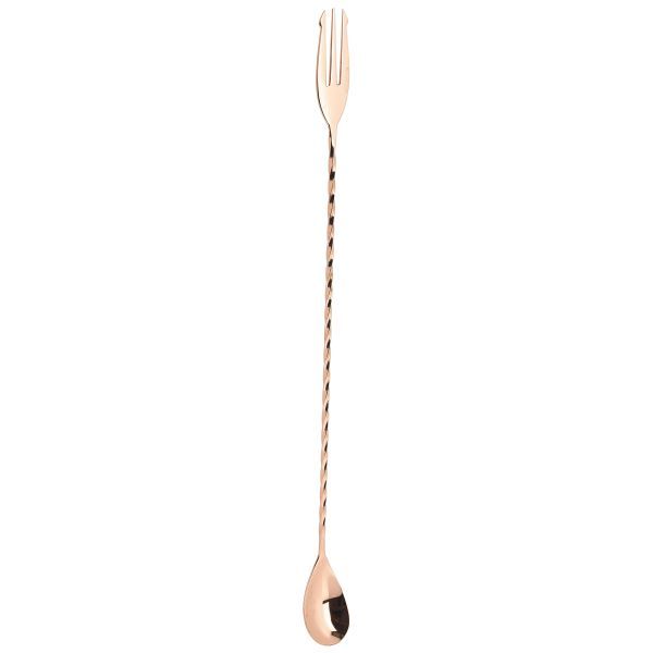 Picture of Fork End Bar Spoon 32cm Copper