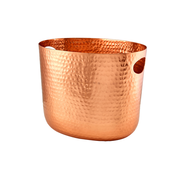 Picture of  GenWare Copper Aluminium Hammered Wine Bucket 30.5cm 30.5 x 22 x 22.8 cm (L x W x H)