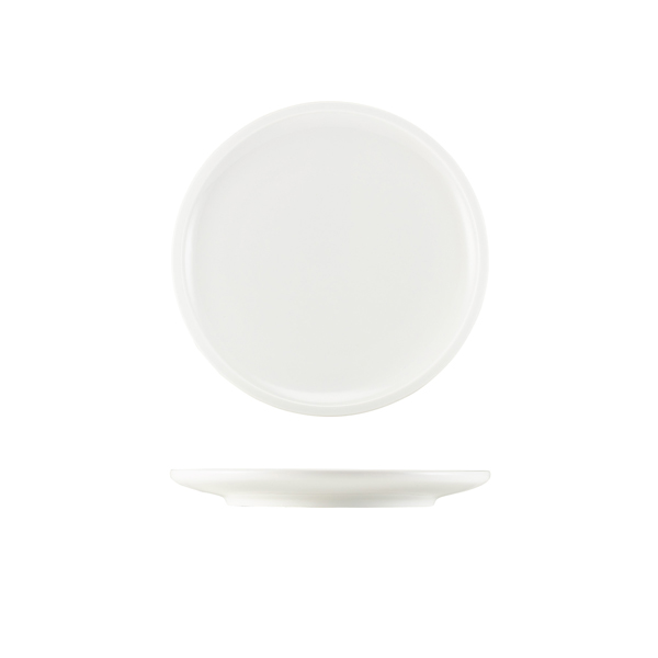 Picture of GenWare Porcelain Flat Rim Plate 20cm/ 8" 20 x 2.2cm (Dia x H)