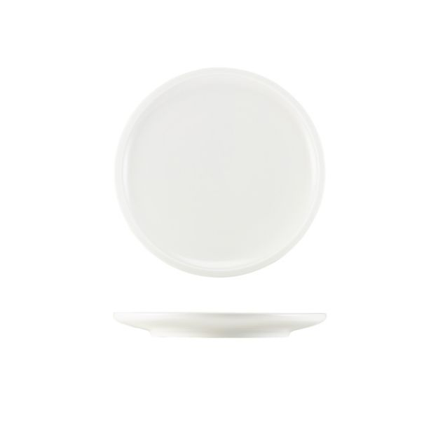 Picture of GenWare Porcelain Flat Rim Plate 20cm/ 8" 20 x 2.2cm (Dia x H)
