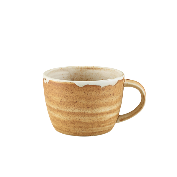 Picture of Roko Porcelain Sand Coffee Cup 23cl/ 8oz 11 x 9 x 6.2cm (L x W x H)