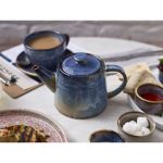 Picture of Terra Porcelain Aqua Blue Teapot 50cl/17.6oz