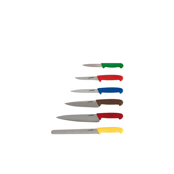 Picture of 6 Piece Colour Coded Knife Set + Knife Wallet