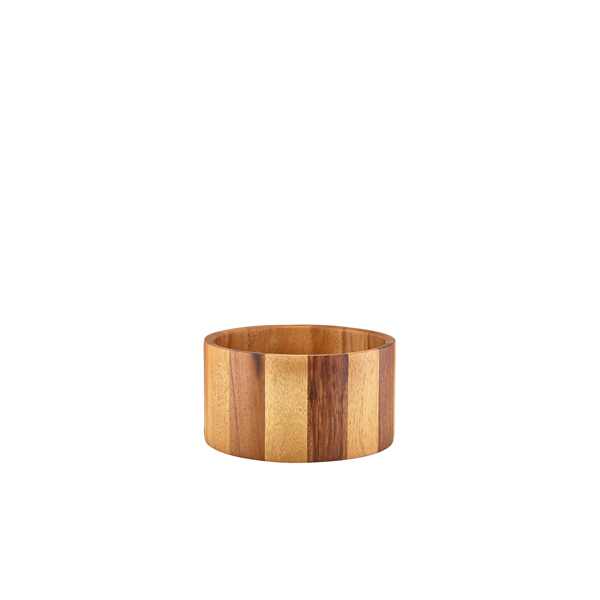 Picture of GenWare Acacia Wood Straight Sided Bowl 22.5 x 12cm 22.5 x 12cm (Dia x H) - 3.3L/116.1oz