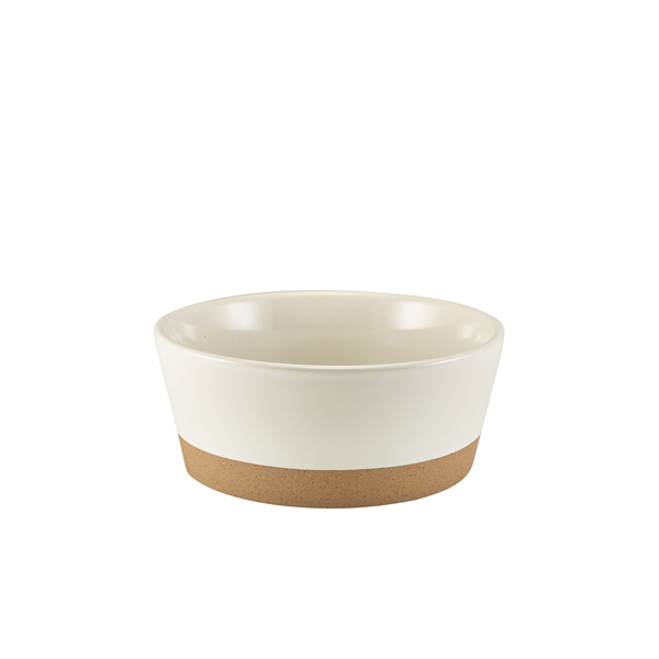 Picture of GenWare Kava White Stoneware Bowl 15.5cm 15.5 x 6.2cm (Dia x H) - 72cl/25.3oz