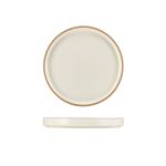 Picture of GenWare Kava White Stoneware Presentation Plate 18cm 18 x 2.3cm (Dia x H)