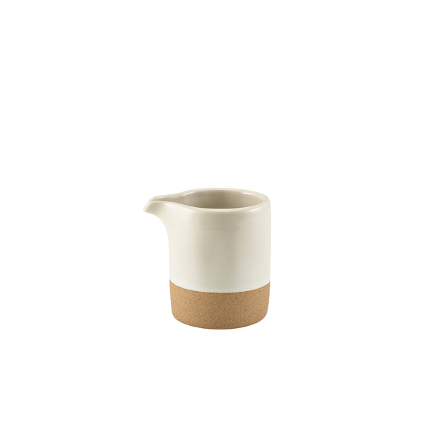 Picture of GenWare Kava White Stoneware Jug 9cl/ 3.2oz 5.1 x 6.3cm (Dia x H)