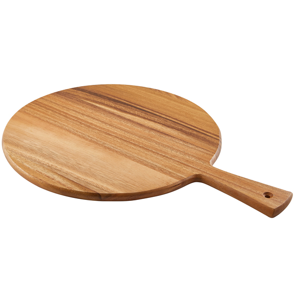 Picture of GenWare Acacia Wood Pizza Paddle 36cm Dia 36 x 50 x 1.5cm (Dia x L x H)