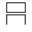 Picture of Black Luxor Metal GN 1/3 Riser 32.5 x 17.6 x 17cm GN1/3- 325 x 176 x 170mm (L x W x H)