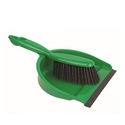 Picture of Dustpan & Brush Set Hygiene Green