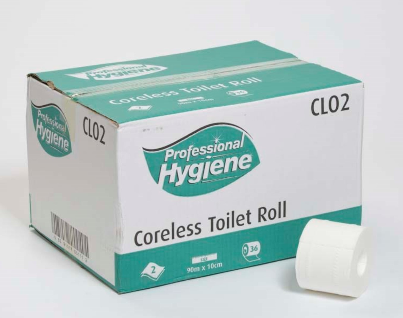 Picture of CORELESS TOILET ROLL 2PLY 800 SHEETS, 36PK