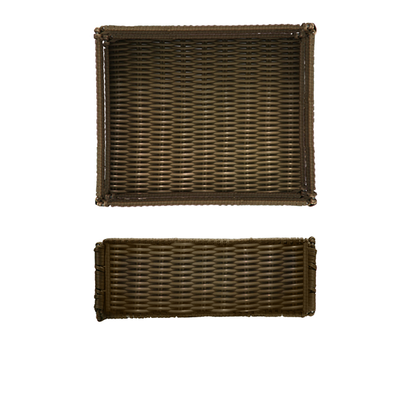 Picture of Foldable Polywicker GN 1/2 Basket 32.5 x 26.5 x 10cm