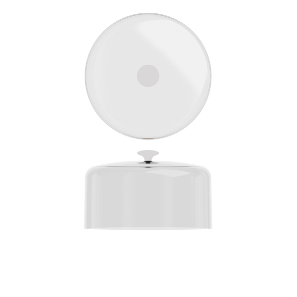 Picture of Cake Lid Dome, With White Handle 26.5 x 16.2cm