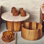 Picture of GenWare Acacia Wood Straight Sided Bowl 22.5 x 15cm