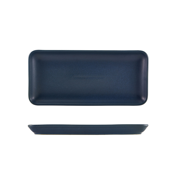 Picture of Terra Stoneware Antigo Denim Narrow Rectangular Platter 27 x 12.5cm