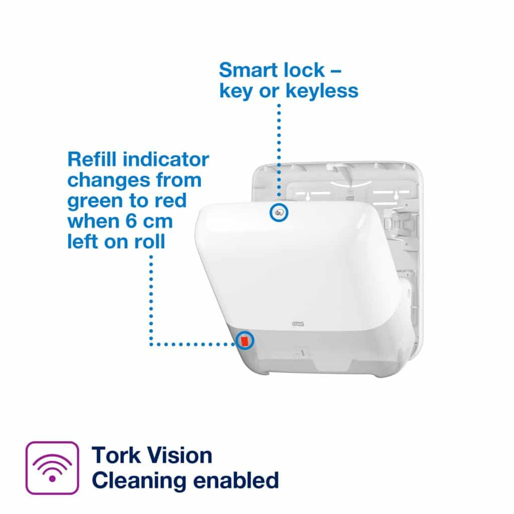 Picture of Tork Matic® Hand Towel Roll Dispenser White H1