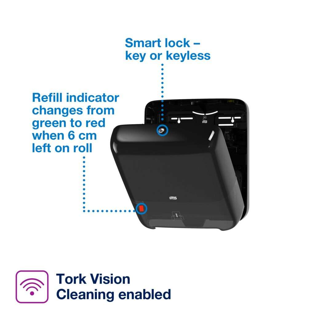 Picture of Tork Matic® Hand Towel Roll Dispenser Black H1