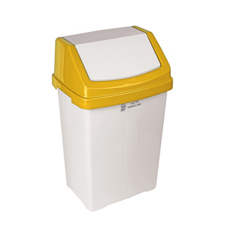 Picture of YELLOW Swing Bin 50 Ltr