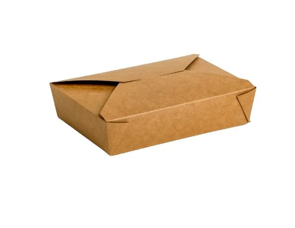 Picture of #2 Kraft Biobox Containers (49oz)1450ml 200pk