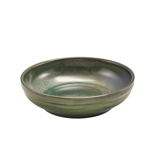 Picture of Terra Porcelain Aqua Green Coupe Bowl 20cm