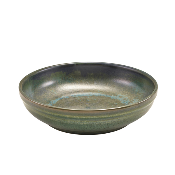 Picture of Terra Porcelain Aqua Green Coupe Bowl 23cm