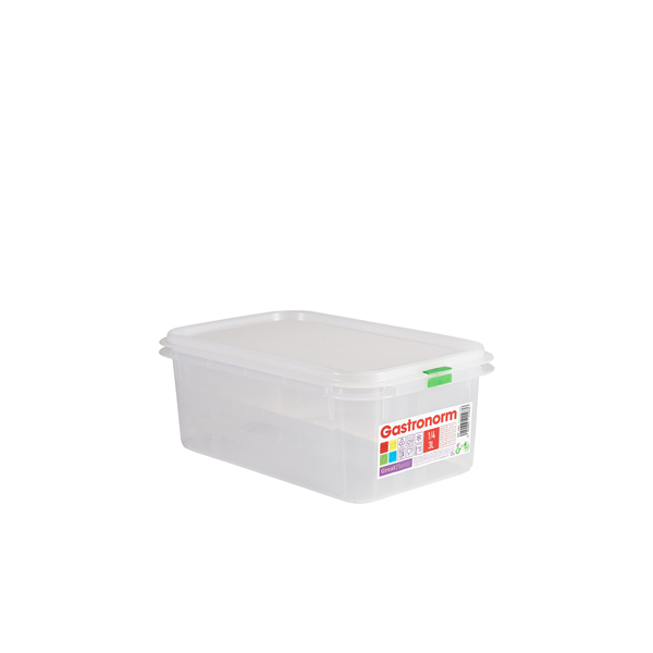 Picture of GenWare Clear Polypropylene Container GN1/4 1